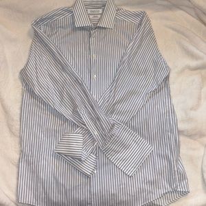 Michael Strahan French cuff dress shirt